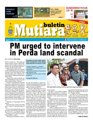 cover image of Buletin Mutiara 1-15 Apr 2016